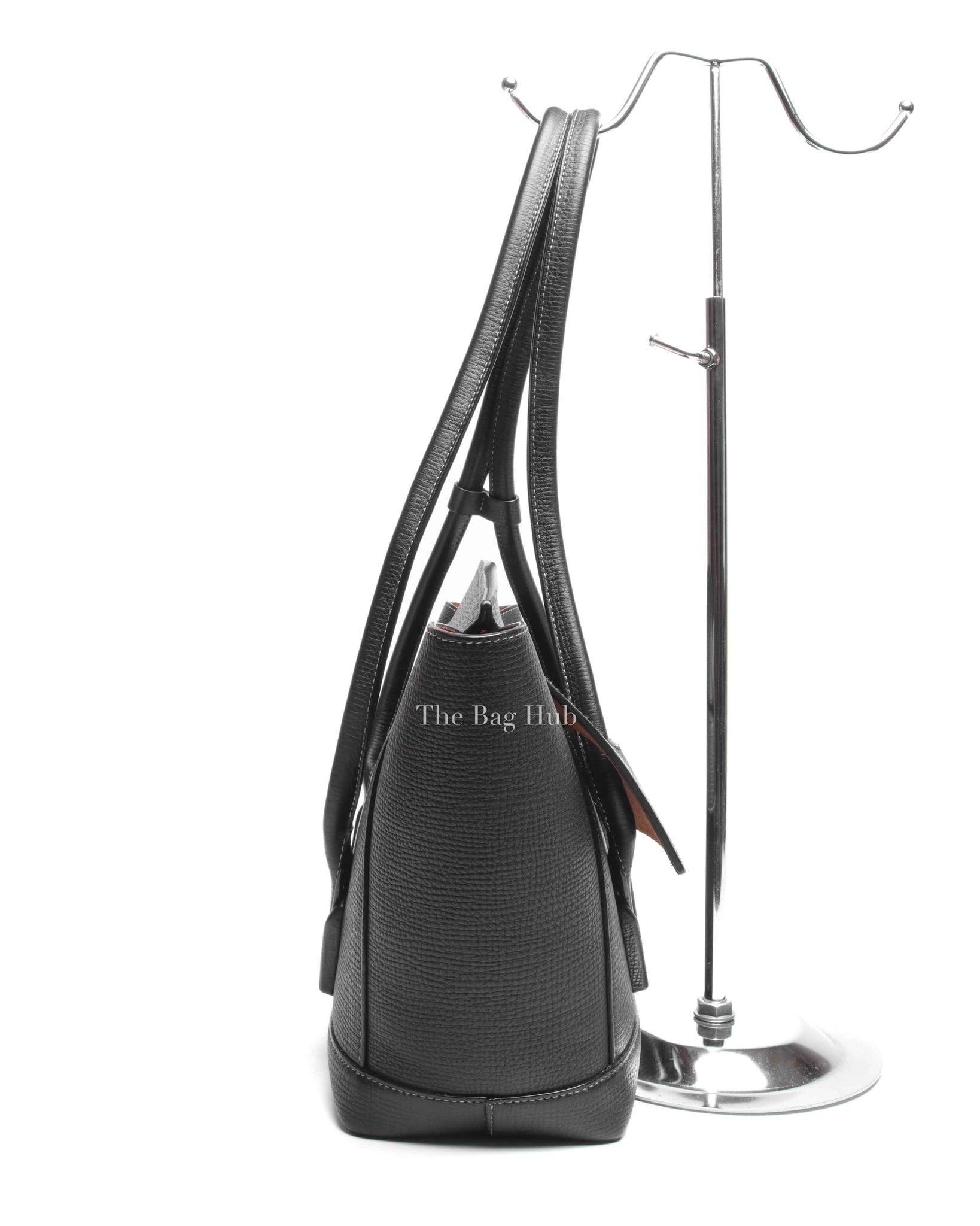 Bottega Veneta Black Leather Arco Large Bag