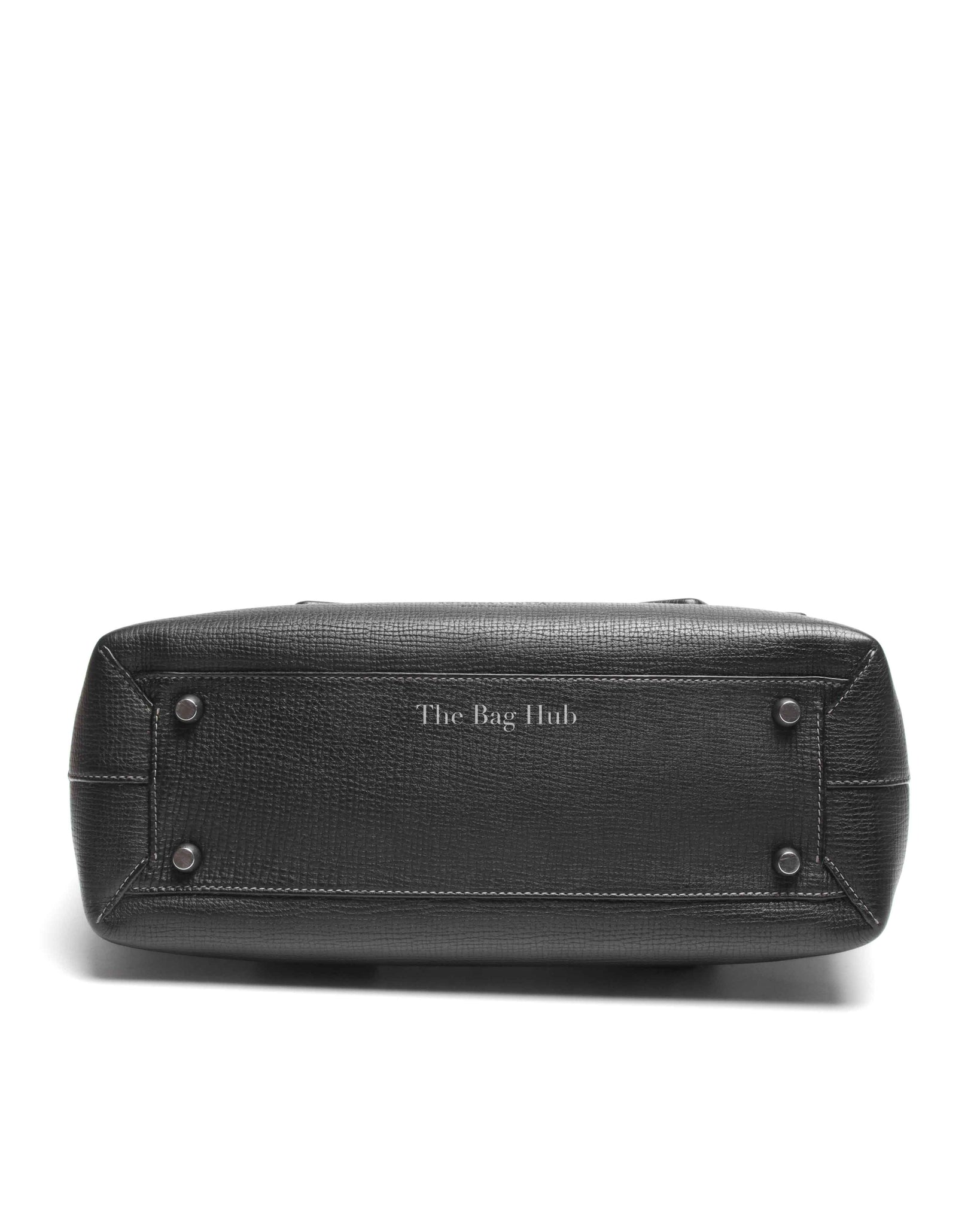 Bottega Veneta Black Leather Arco Large Bag