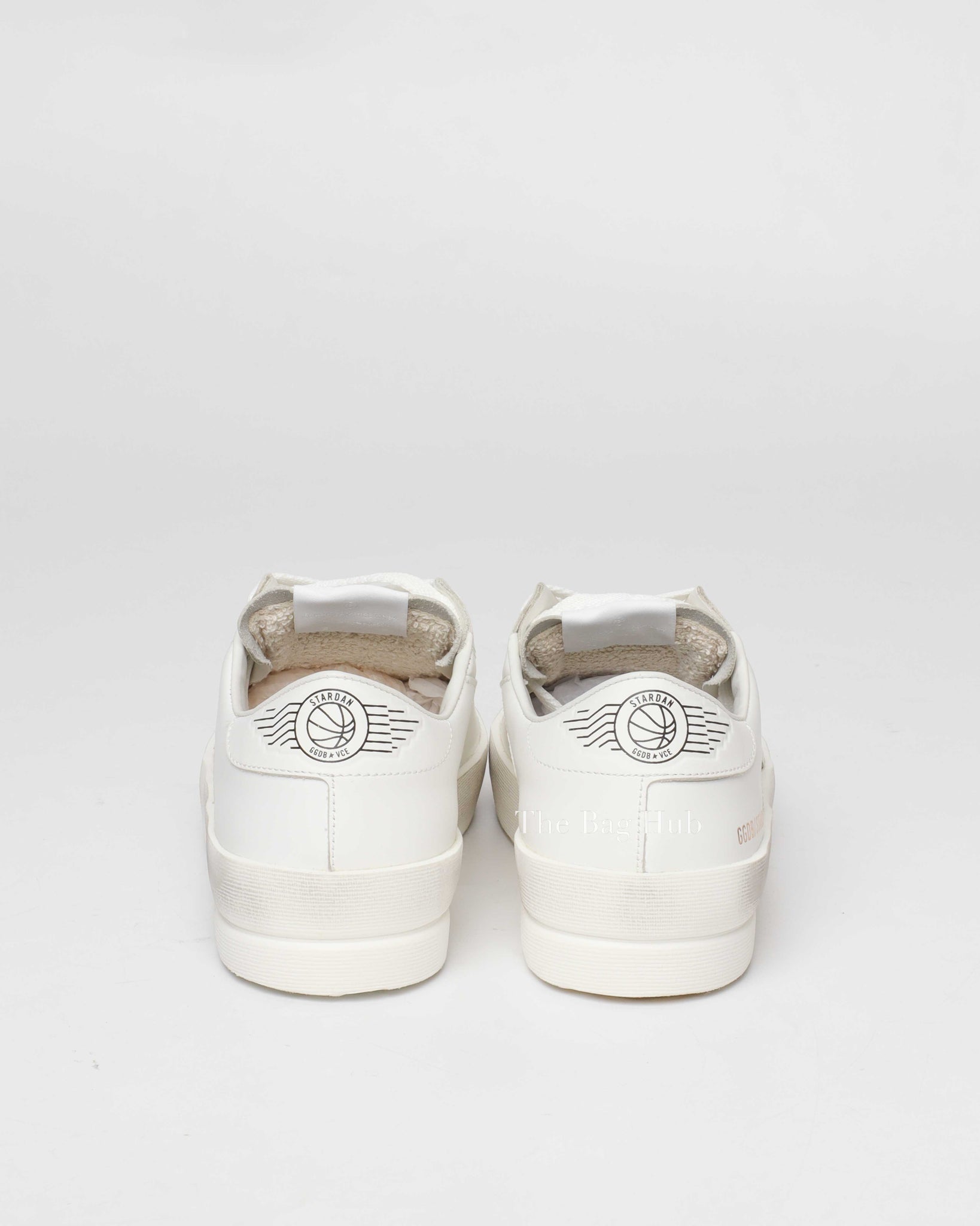 Golden Goose White Leather Stardan Sneakers Size 36-7