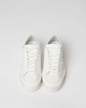 Golden Goose White Leather Stardan Sneakers Size 36-4