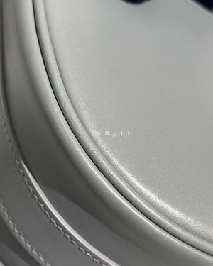 Dior Grey Box Calfskin Medium Bobby Bag-16