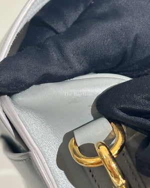 Dior Grey Box Calfskin Medium Bobby Bag-18