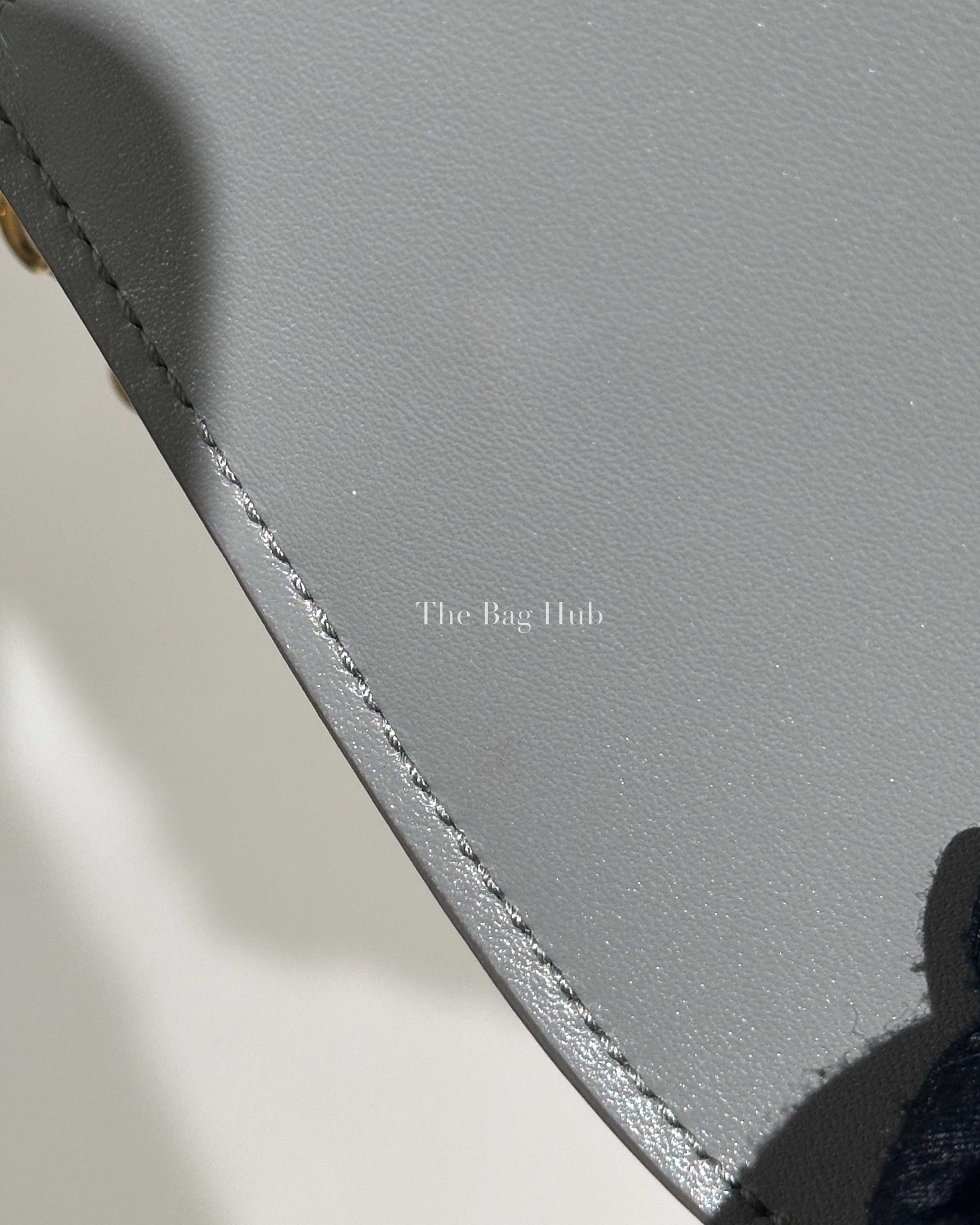 Dior Grey Box Calfskin Medium Bobby Bag-19