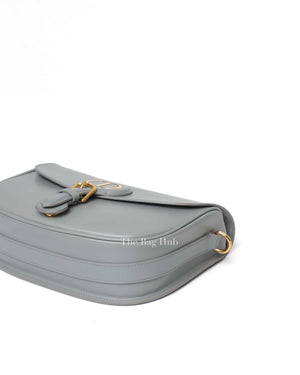 Dior Grey Box Calfskin Medium Bobby Bag-8