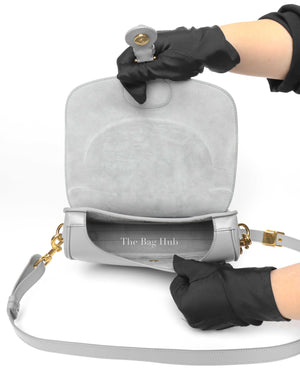 Dior Grey Box Calfskin Medium Bobby Bag-11