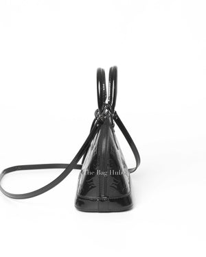 Louis Vuitton Black Patent Leather Alma BB Handbag-5