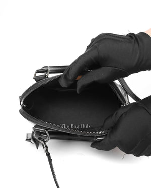 Louis Vuitton Black Patent Leather Alma BB Handbag-11