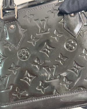 Louis Vuitton Black Patent Leather Alma BB Handbag-16