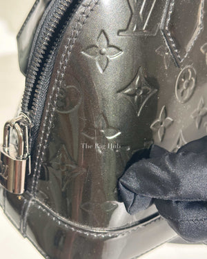 Louis Vuitton Black Patent Leather Alma BB Handbag-19