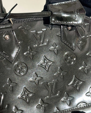 Louis Vuitton Black Patent Leather Alma BB Handbag-25