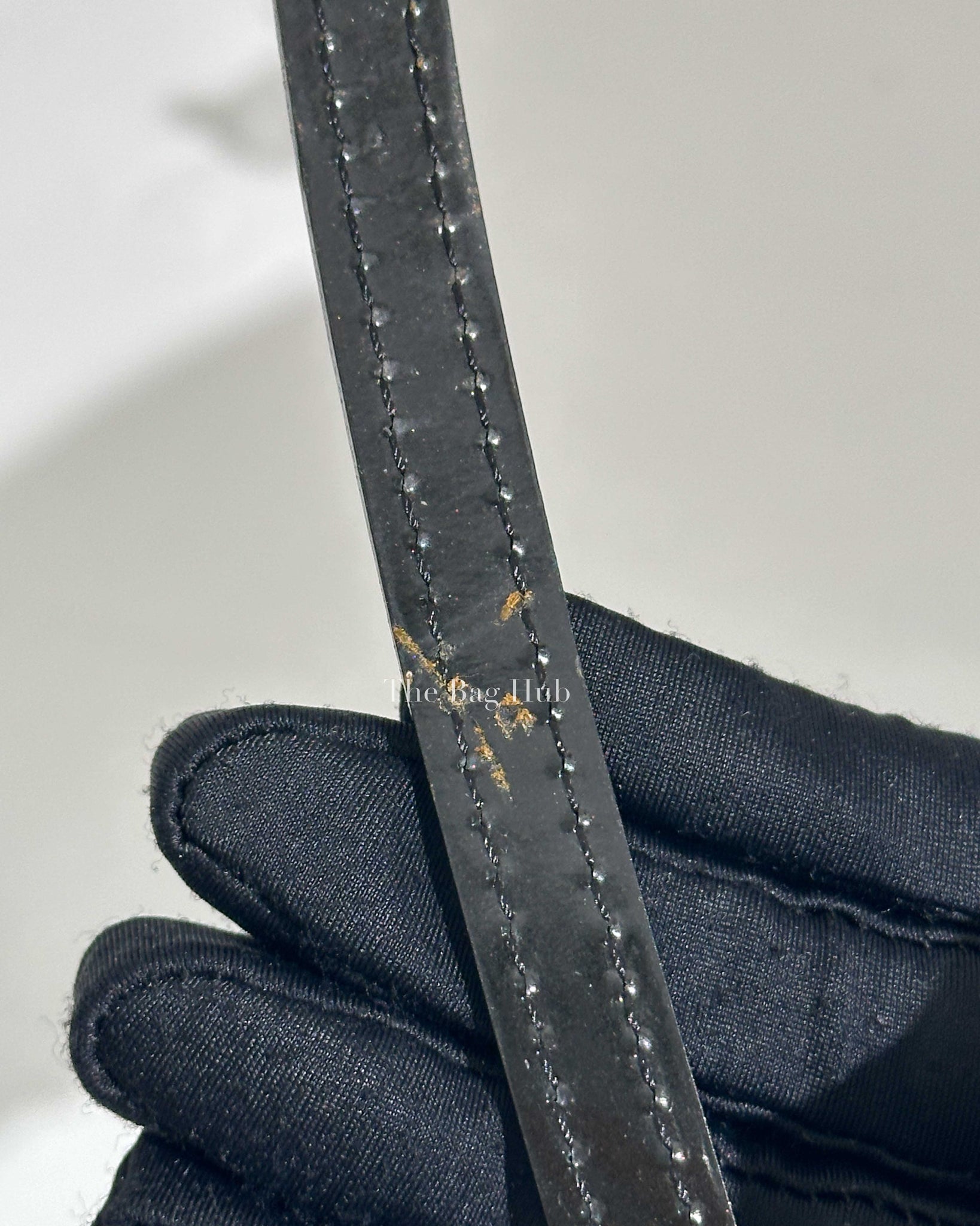 Louis Vuitton Black Patent Leather Alma BB Handbag-27