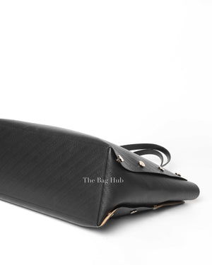 Givenchy Black Leather Medium Bond Shopper Tote Bag-10