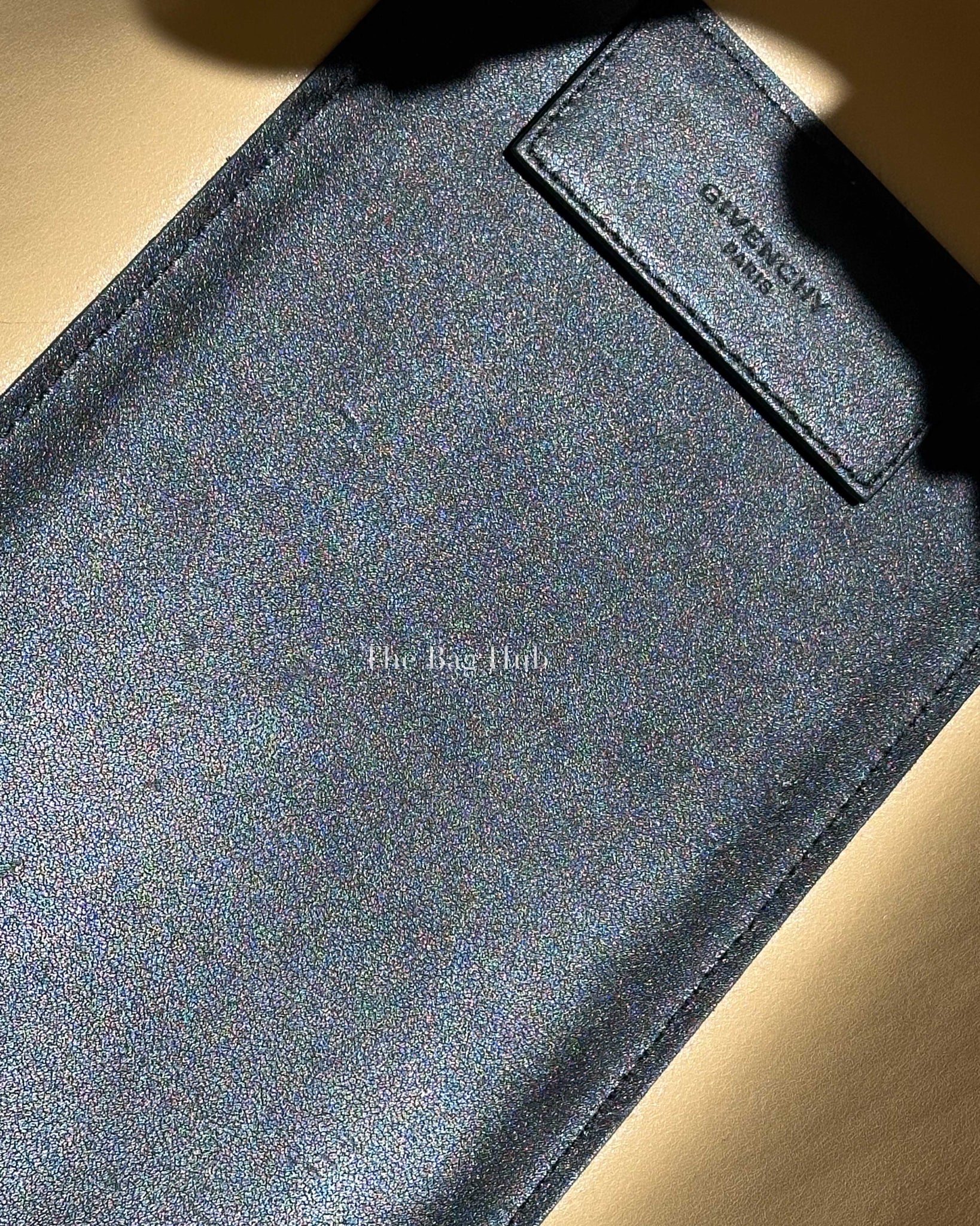 Givenchy Black Leather Medium Bond Shopper Tote Bag-14