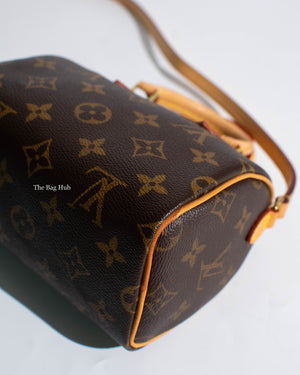 Louis Vuitton Monogram Nano Speedy Crossbody Bag