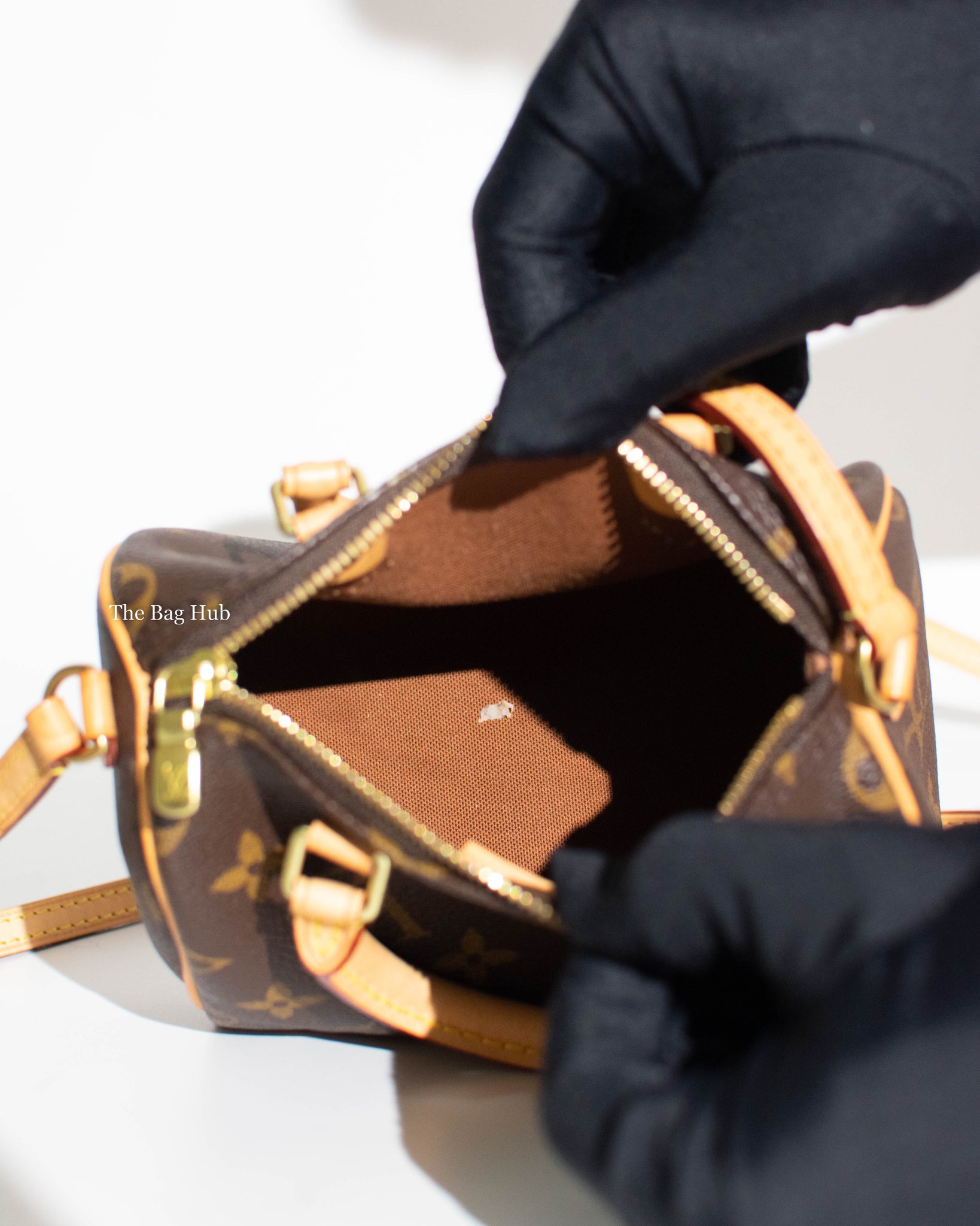 Louis Vuitton Monogram Nano Speedy Crossbody Bag