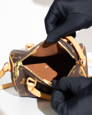 Louis Vuitton Monogram Nano Speedy Crossbody Bag