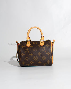 Louis Vuitton Monogram Nano Speedy Crossbody Bag