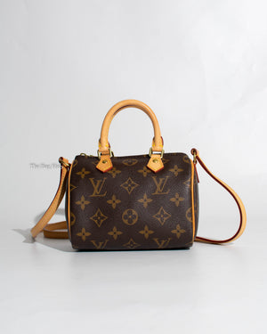 Louis Vuitton Monogram Nano Speedy Crossbody Bag