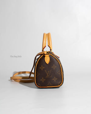 Louis Vuitton Monogram Nano Speedy Crossbody Bag
