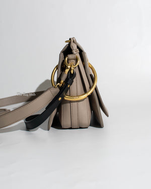 Chloe Motty Grey Small Roy Shoulder Bag