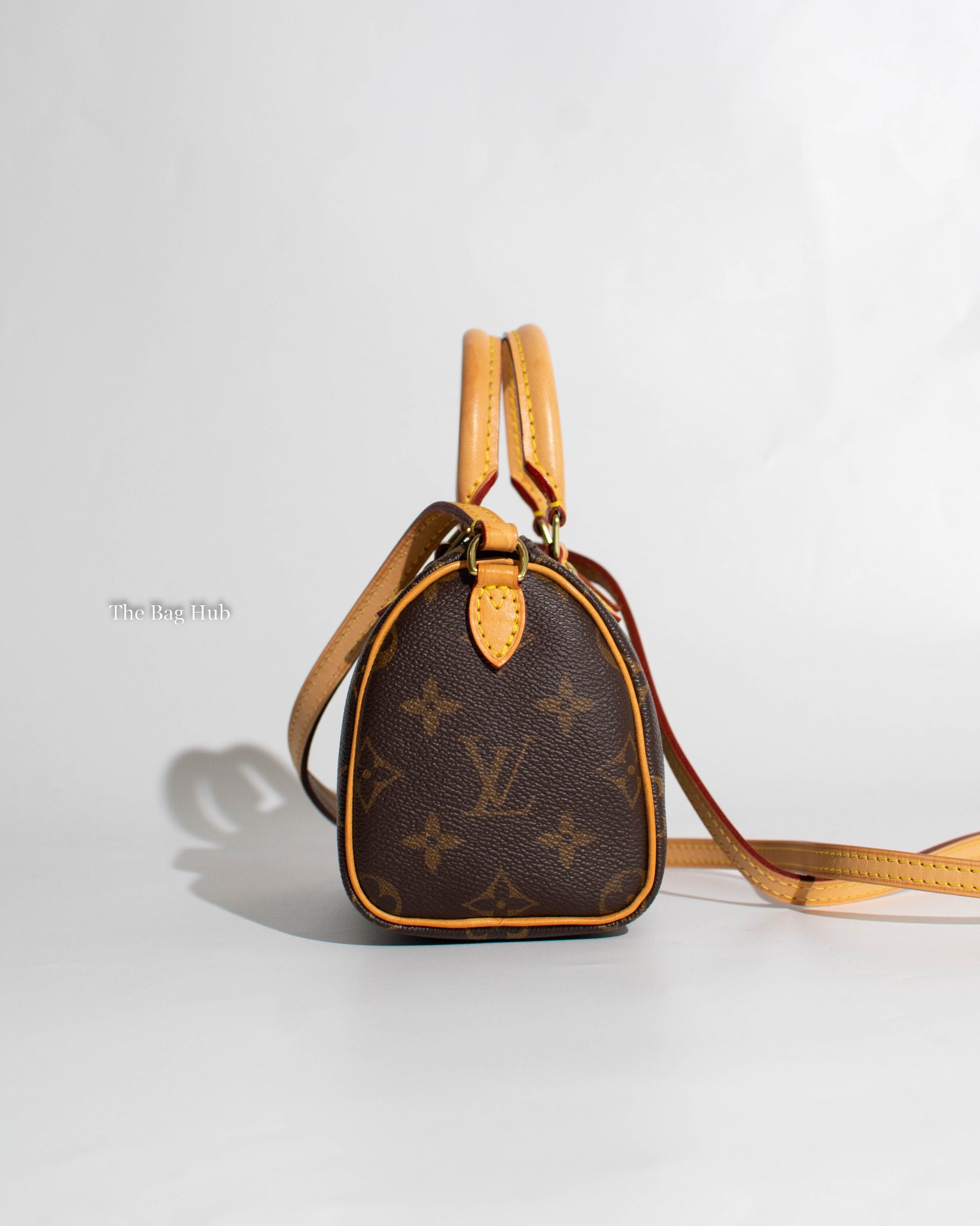 Louis Vuitton Monogram Nano Speedy Crossbody Bag