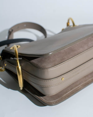 Chloe Motty Grey Small Roy Shoulder Bag