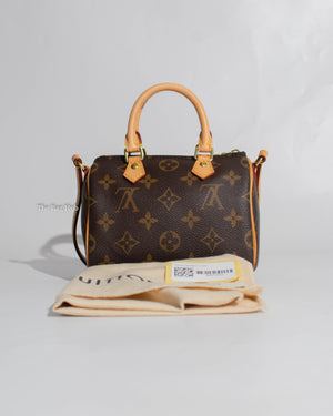 Louis Vuitton Monogram Nano Speedy Crossbody Bag