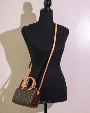 Louis Vuitton Monogram Nano Speedy Crossbody Bag