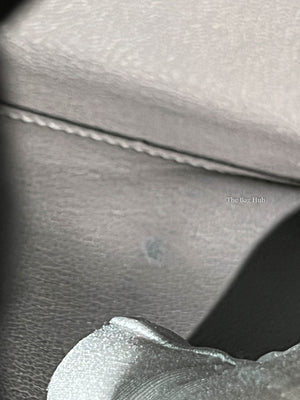 Hermes Gris Tourterelle Vintage Ostrich Kelly 28 Bag GHW-19