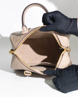 Louis Vuitton Turtledove Empreinte Leather Speedy 25 Bandouliere Crossbody Bag