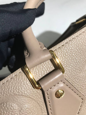 Louis Vuitton Turtledove Empreinte Leather Speedy 25 Bandouliere Crossbody Bag
