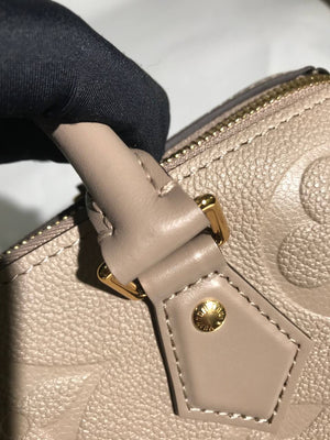 Louis Vuitton Turtledove Empreinte Leather Speedy 25 Bandouliere Crossbody Bag