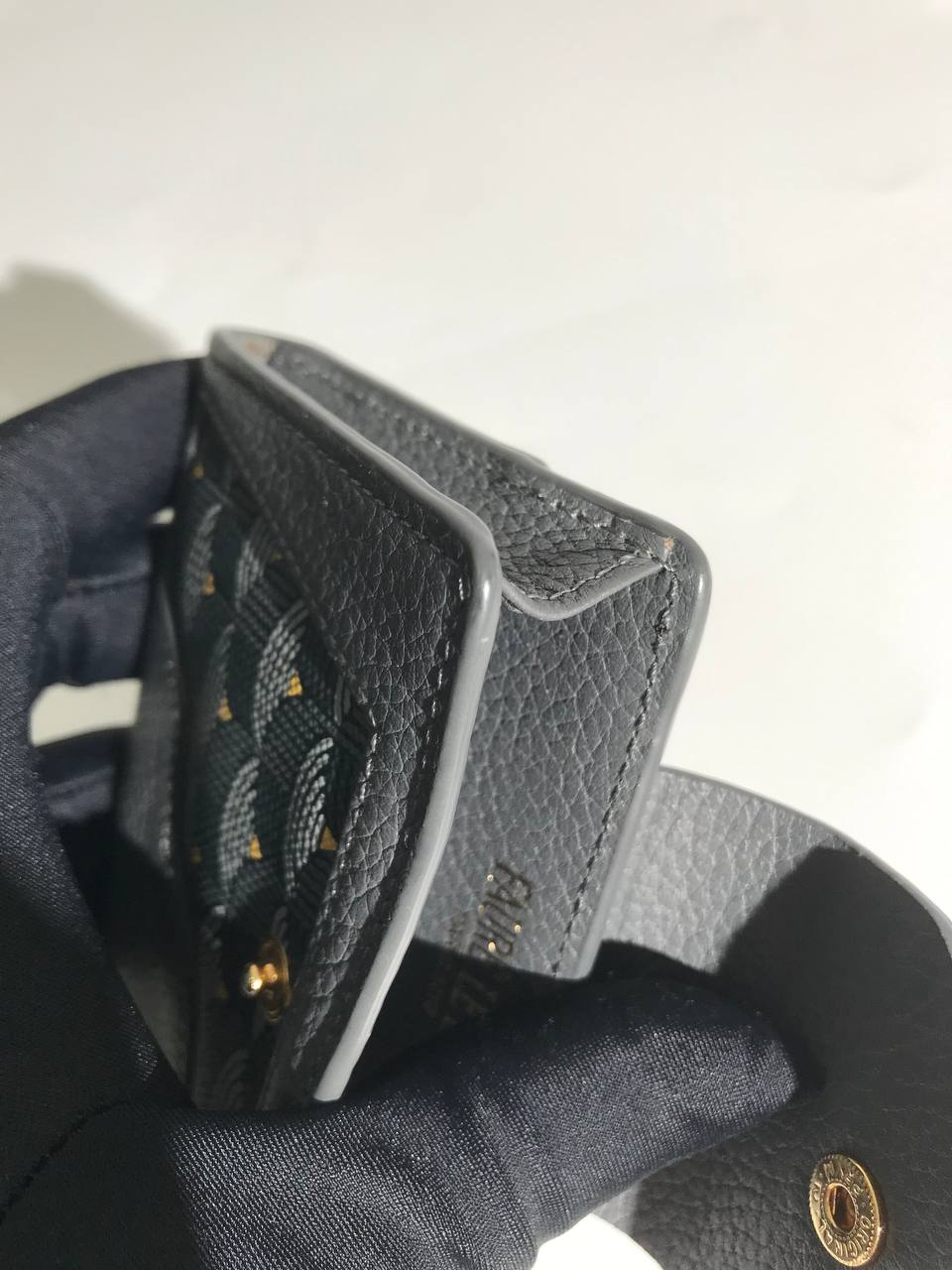 Faure Le Page Gray Business Card Holder Calibre