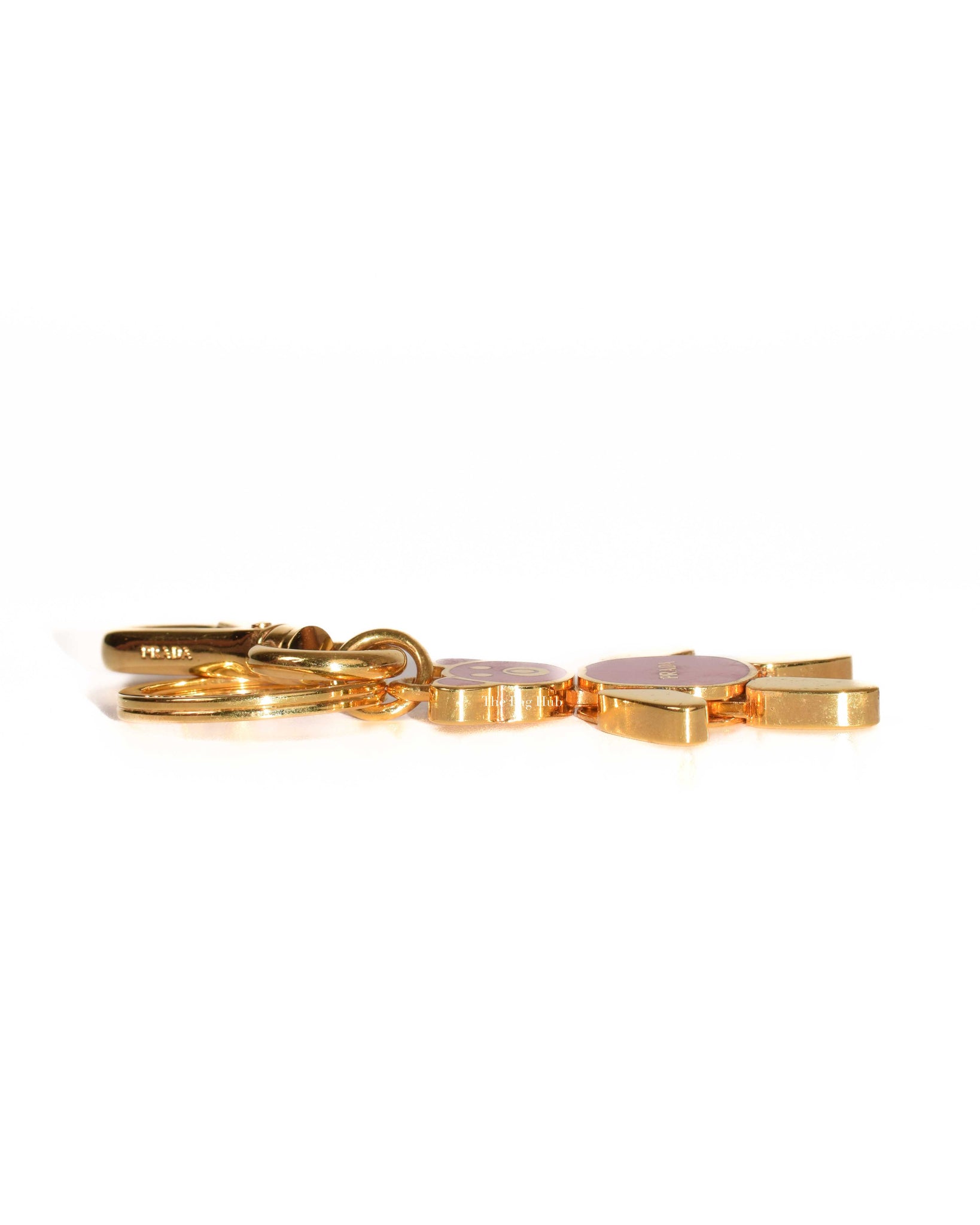 Prada Peonia Ule Bear Key Ring