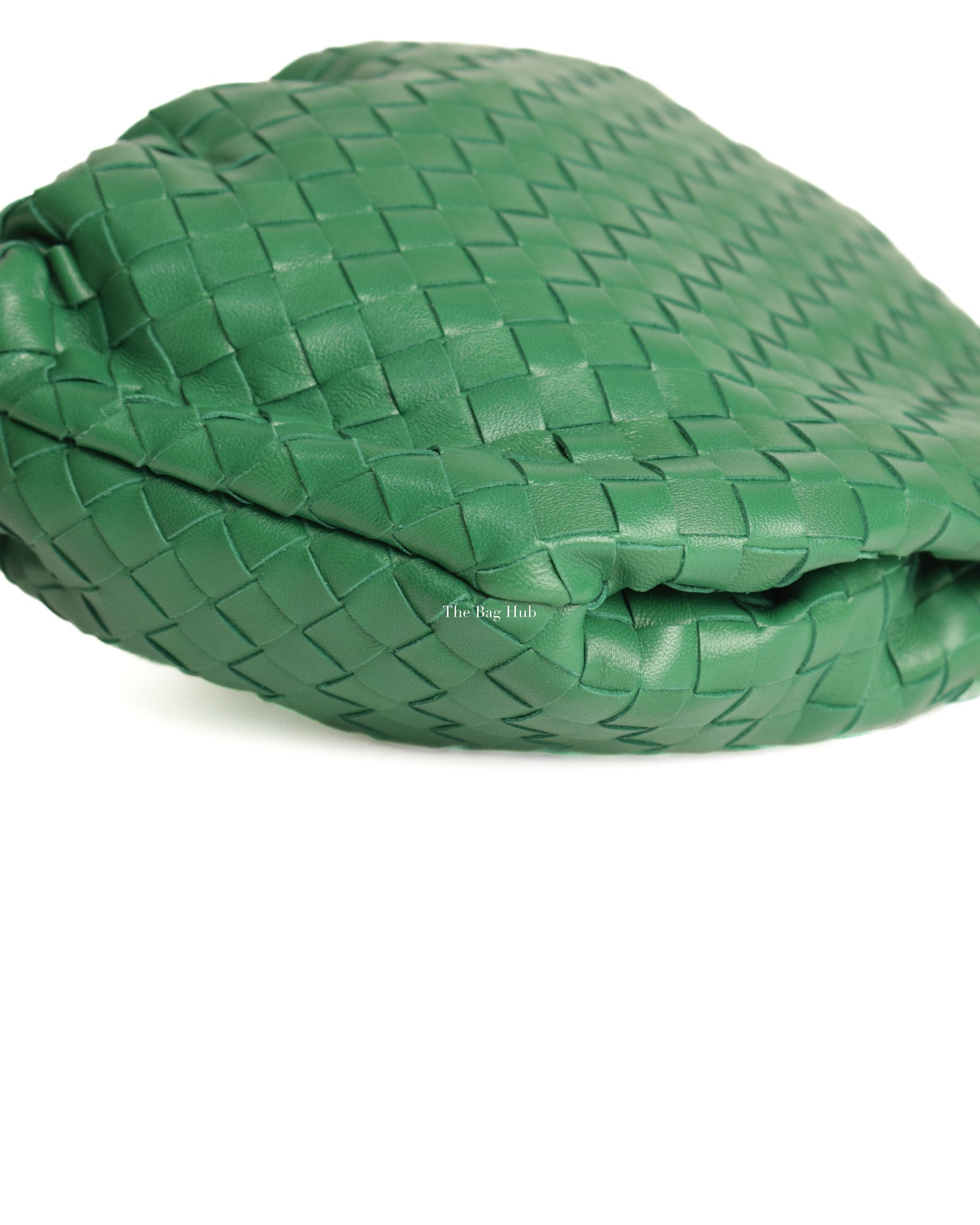 Bottega Veneta Green Intrecciato Small Bulb Bag