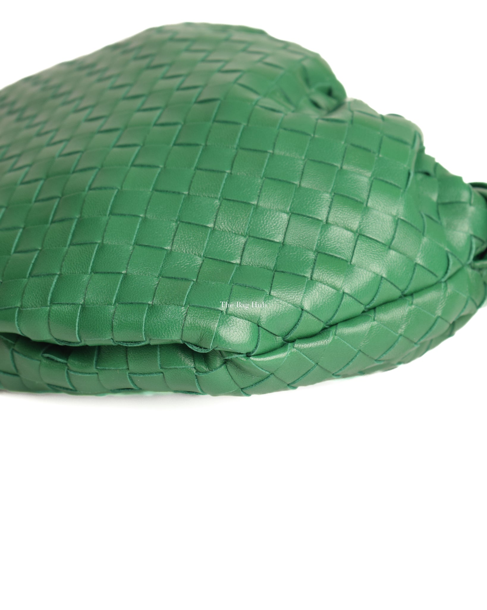 Bottega Veneta Green Intrecciato Small Bulb Bag