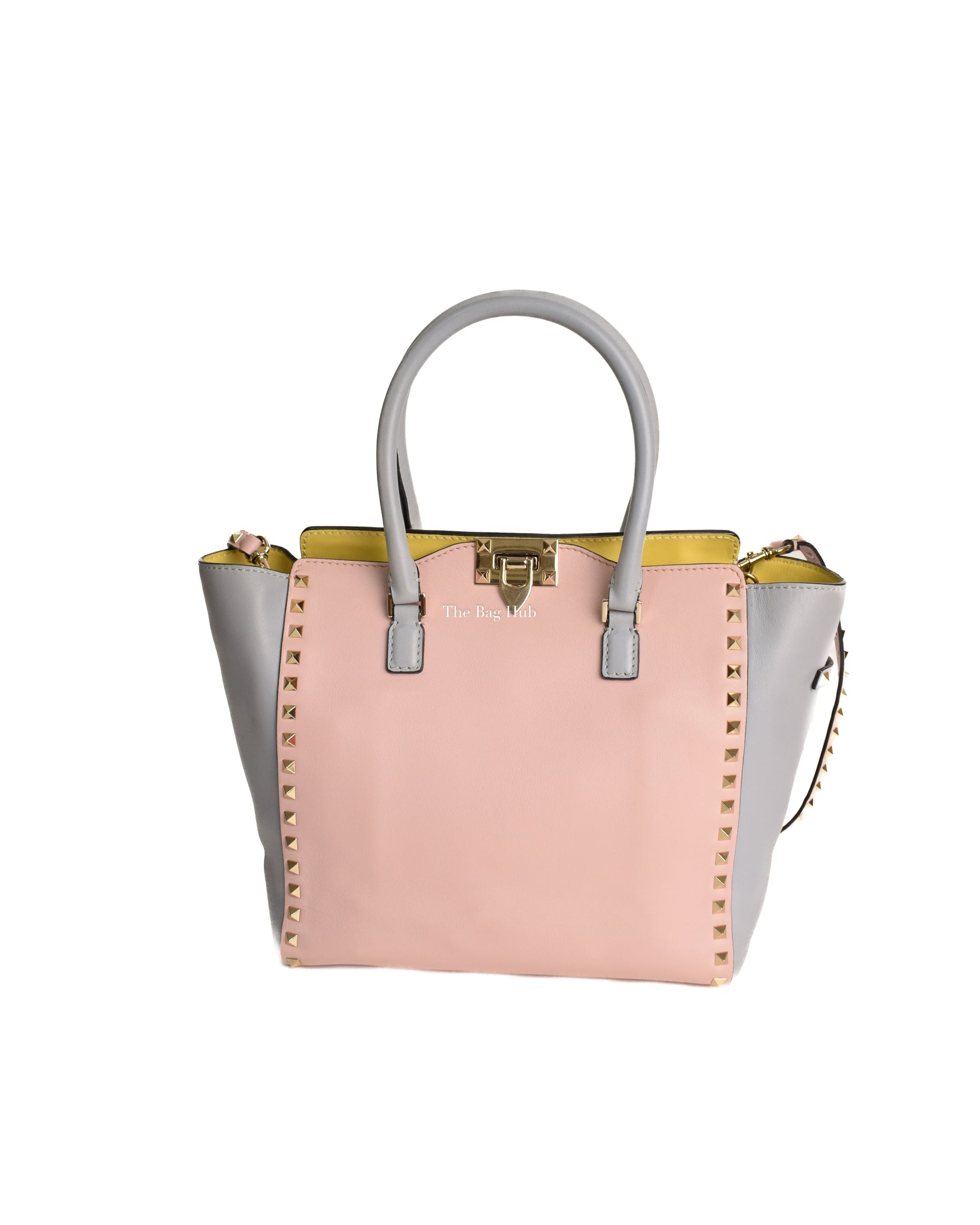 Valentino Garavani Tricolor Rockstud 2-way Tote Bag