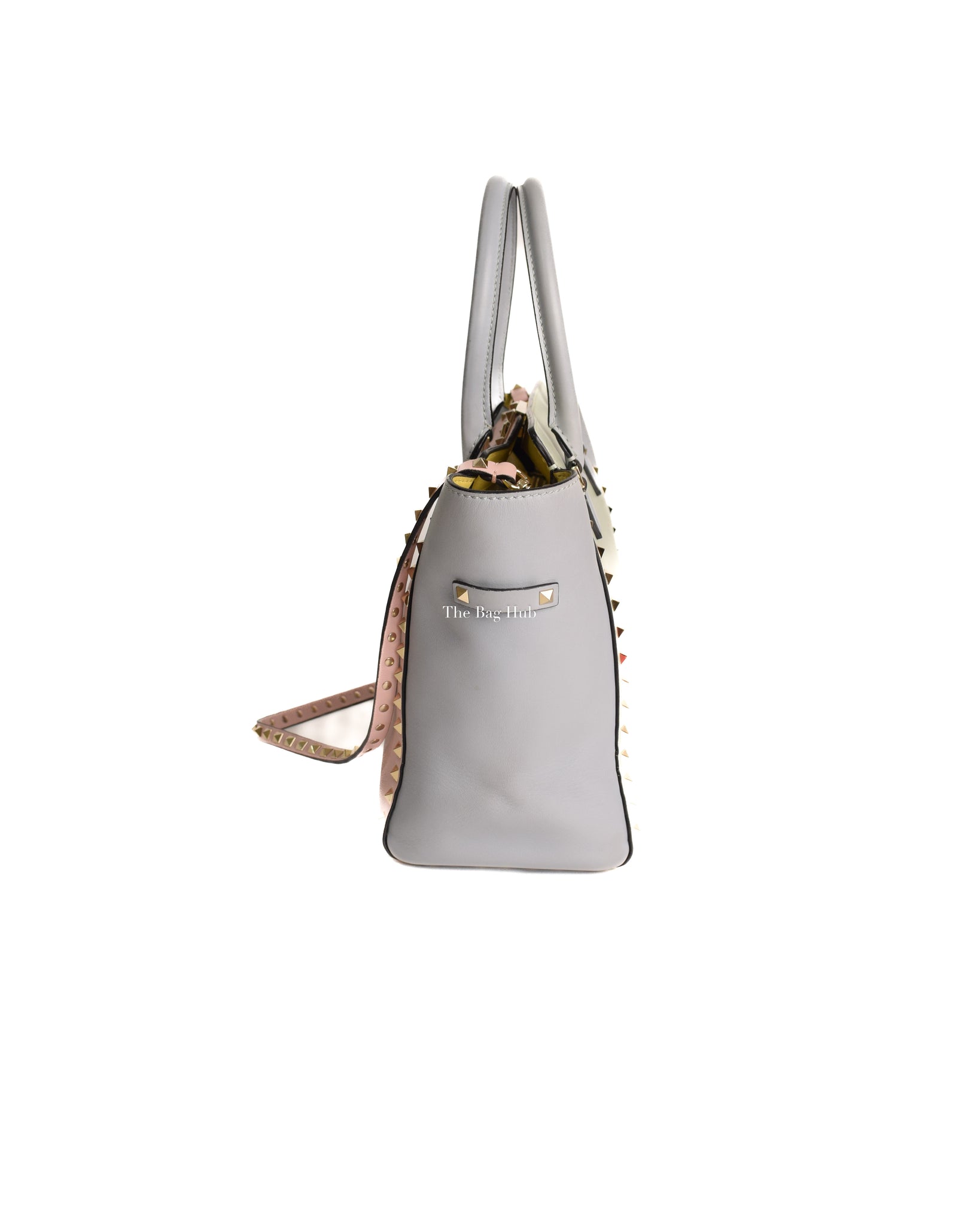 Valentino Garavani Tricolor Rockstud 2-way Tote Bag