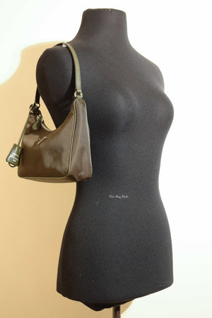 Prada Camouflage Green Nylon Re-Edition 2005 Mini Bag