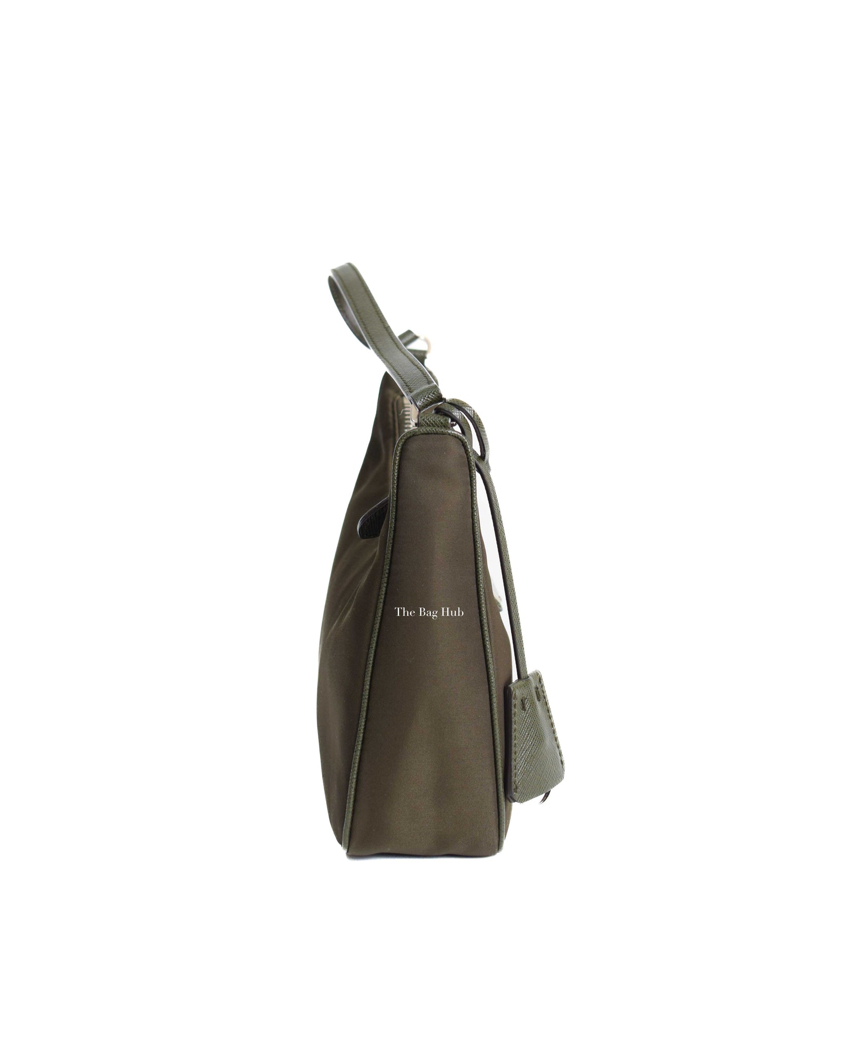 Prada Camouflage Green Nylon Re-Edition 2005 Mini Bag