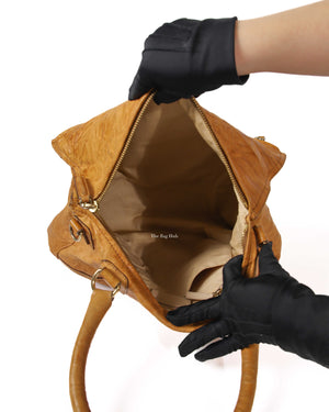 Givenchy Brown Wrinkled Sheepskin Pandora Large Bag-11