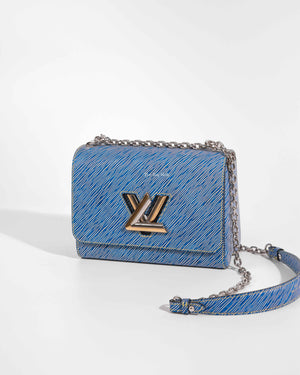 Louis Vuitton Blue Demin Twist Epi Leather Bag-1