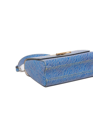 Louis Vuitton Blue Demin Twist Epi Leather Bag-7
