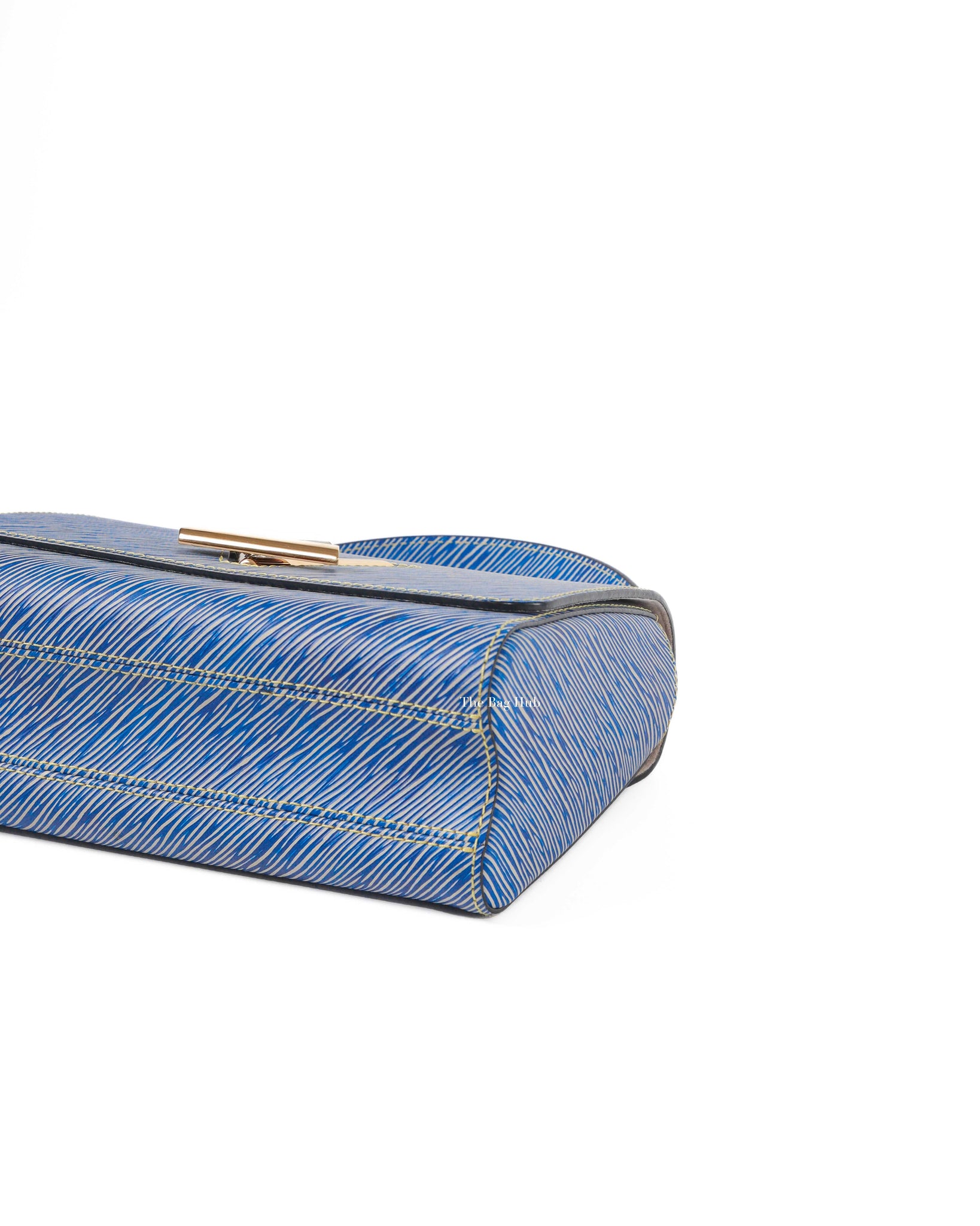 Handbag Louis Vuitton Blue in Denim - Jeans - 31091251