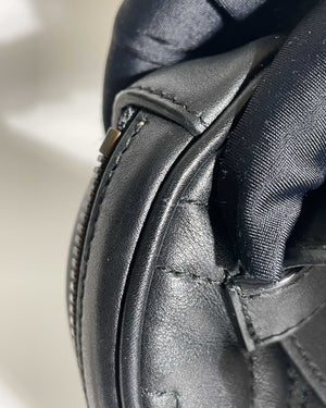 Gucci Black GG Marmont Matelasse Belt Bag-23