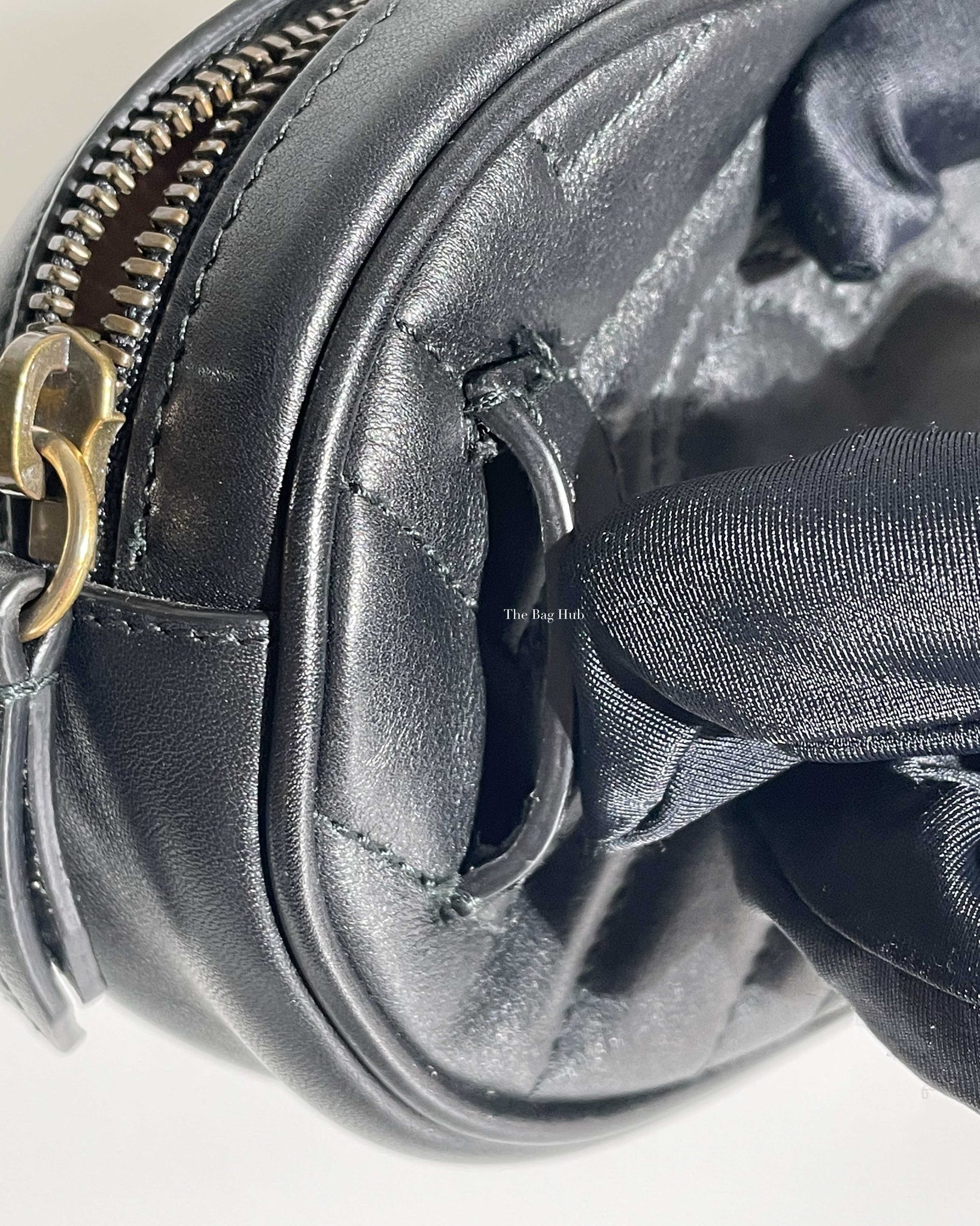 Gucci Black GG Marmont Matelasse Belt Bag-29