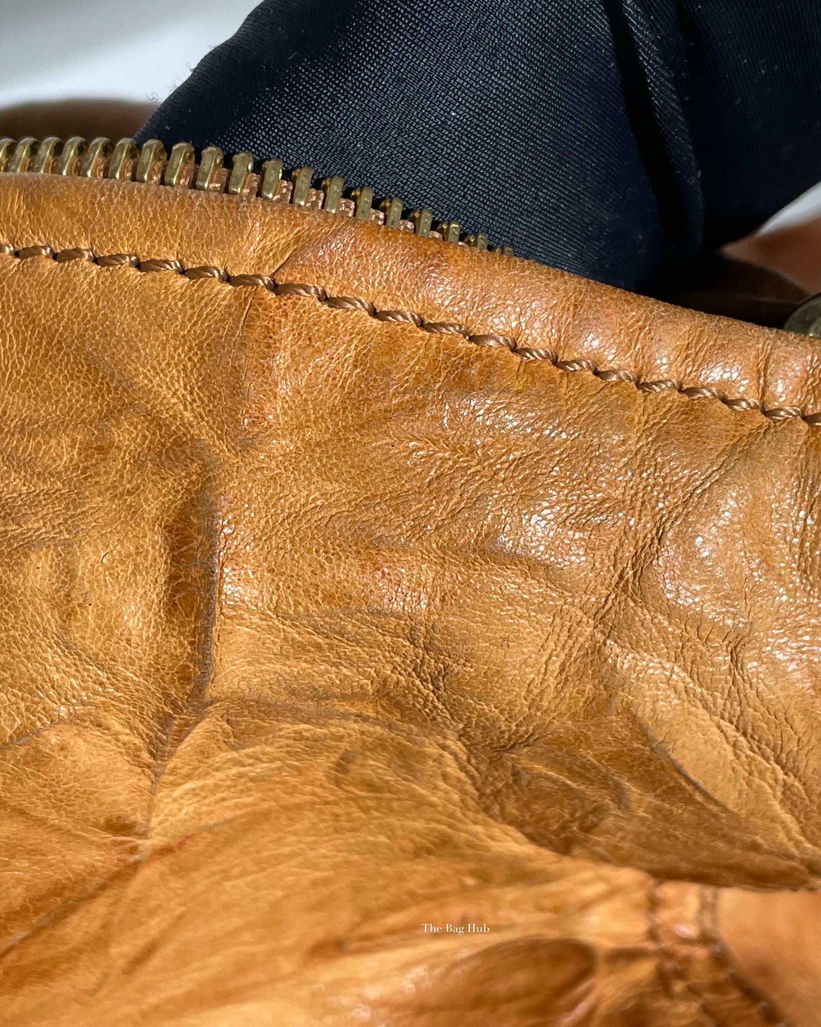 Givenchy Brown Wrinkled Sheepskin Pandora Large Bag-16