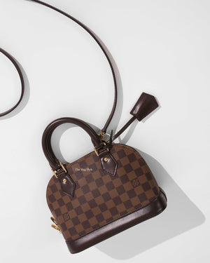 Louis Vuitton Damier Ebene Alma BB Bag
