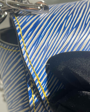 Louis Vuitton Blue Demin Twist Epi Leather Bag-17