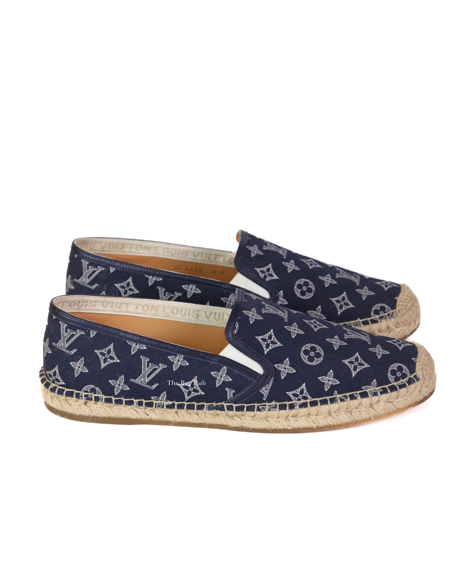 Louis Vuitton Men's Navy Canvas Bidart Espadrille – Luxuria & Co.